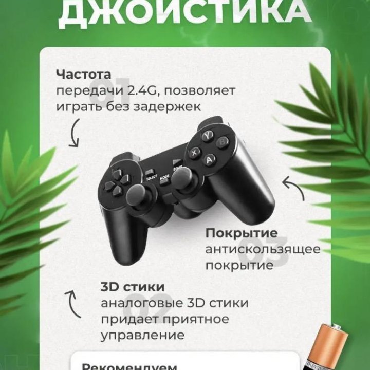 Игровая приставка Game Stick 64gb