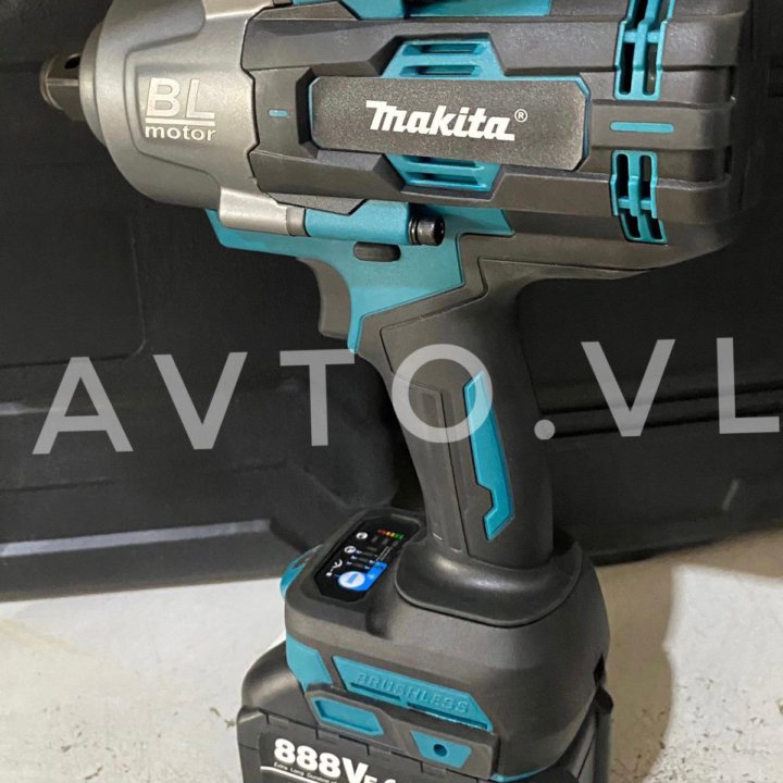 Гайковерт Makita 2100N/m мощный АКБ 888vf