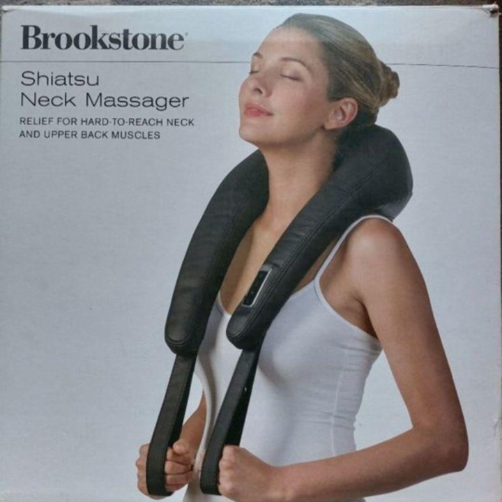 Массажер для шеи Brookstone Shiatsu