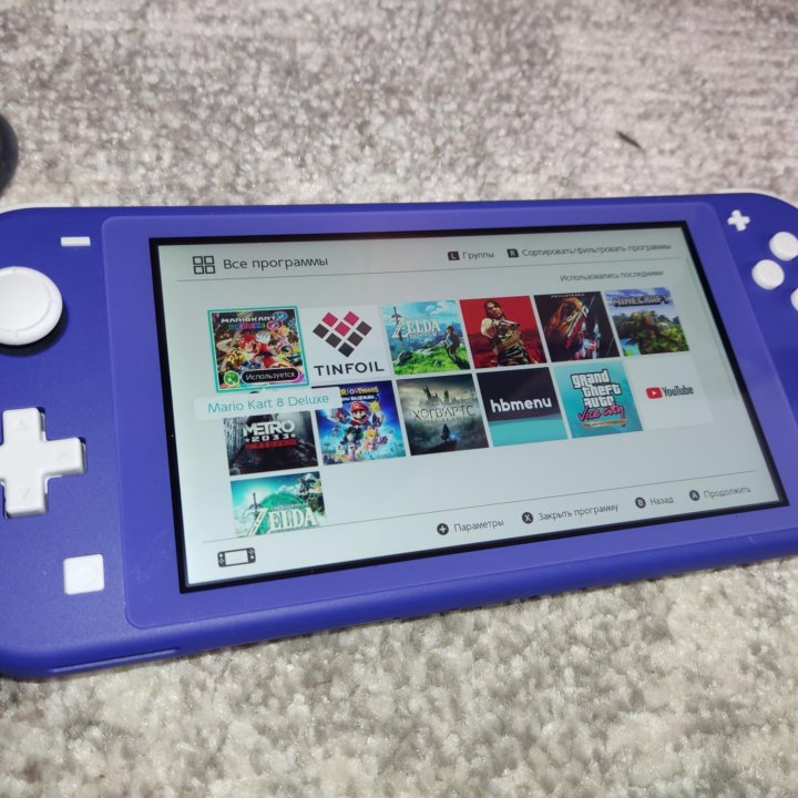 новая Nintendo Switch Lite 128Gb+1000 игр