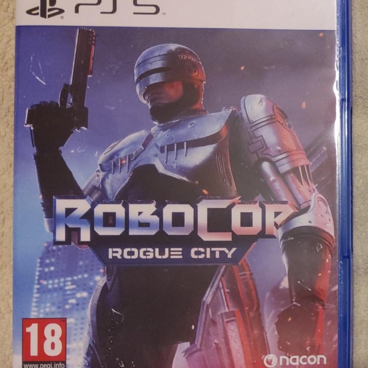 RoboCop: Rogue City, диск PS5