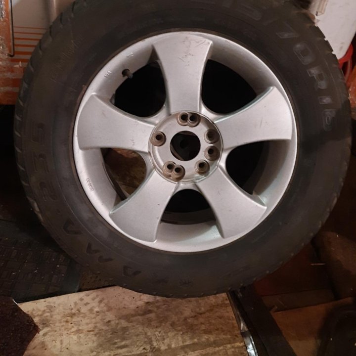 Колёсо в сборе 215/70 R16 5×114.3 и 4×114.3