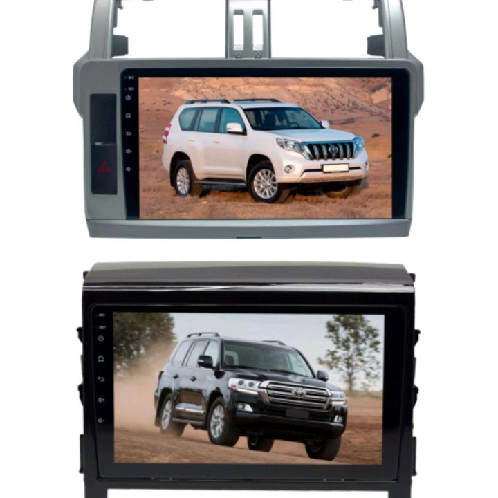 Магнитола android Toyota land cruiser