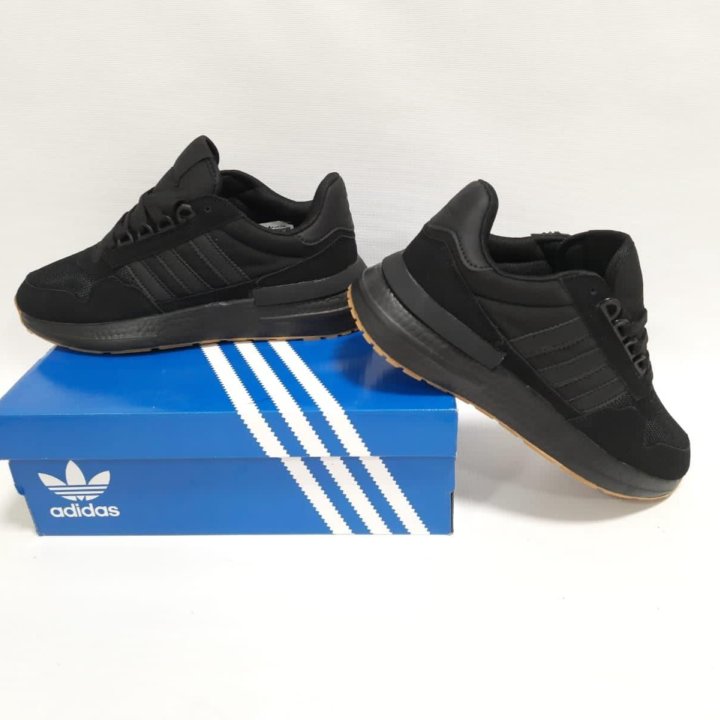 Кроссовки Adidas бег 41-45 артикул 50 чёрный