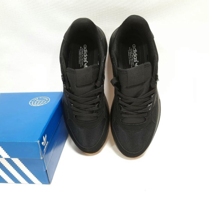 Кроссовки Adidas бег 41-45 артикул 50 чёрный