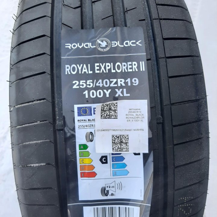 255/40 R19 100Y Royal Black Royal Explorer II