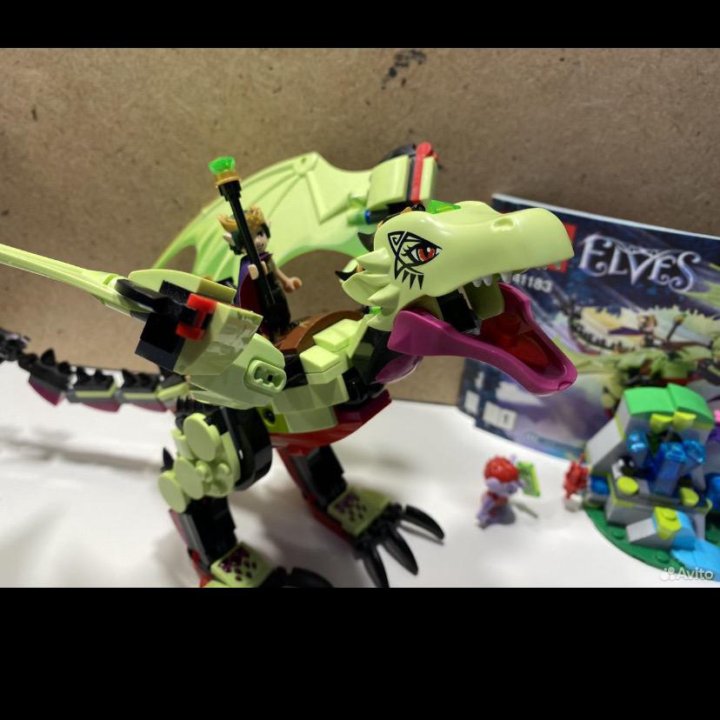 Lego Elves Злой дракон короля гоблинов