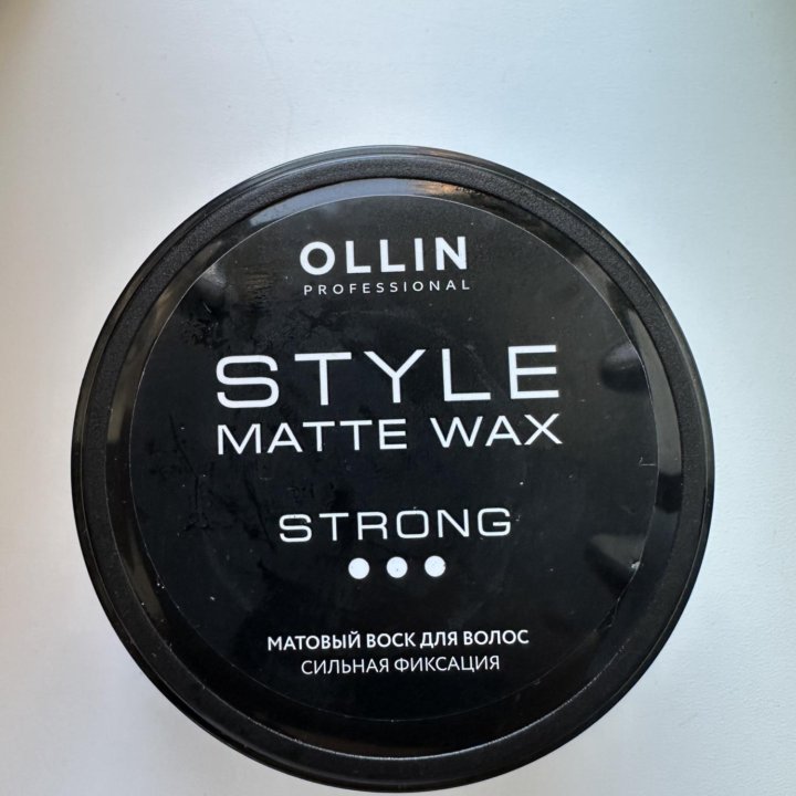 Воск для волос Ollin professional сильной фиксации