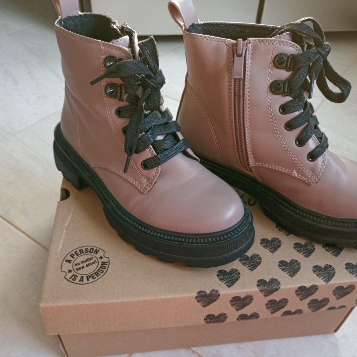 Ботинки весна осень для девочки 33р.