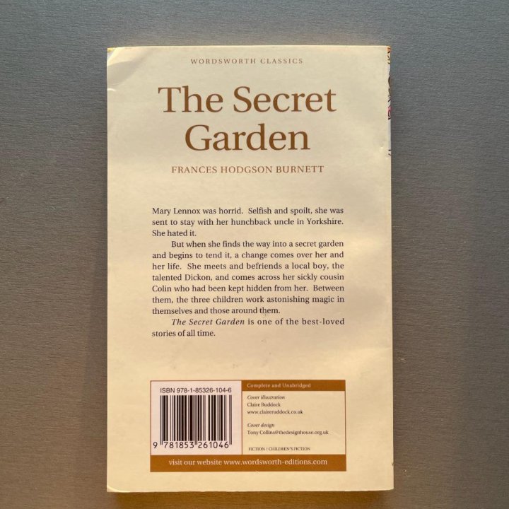 Книга The Secret Garden