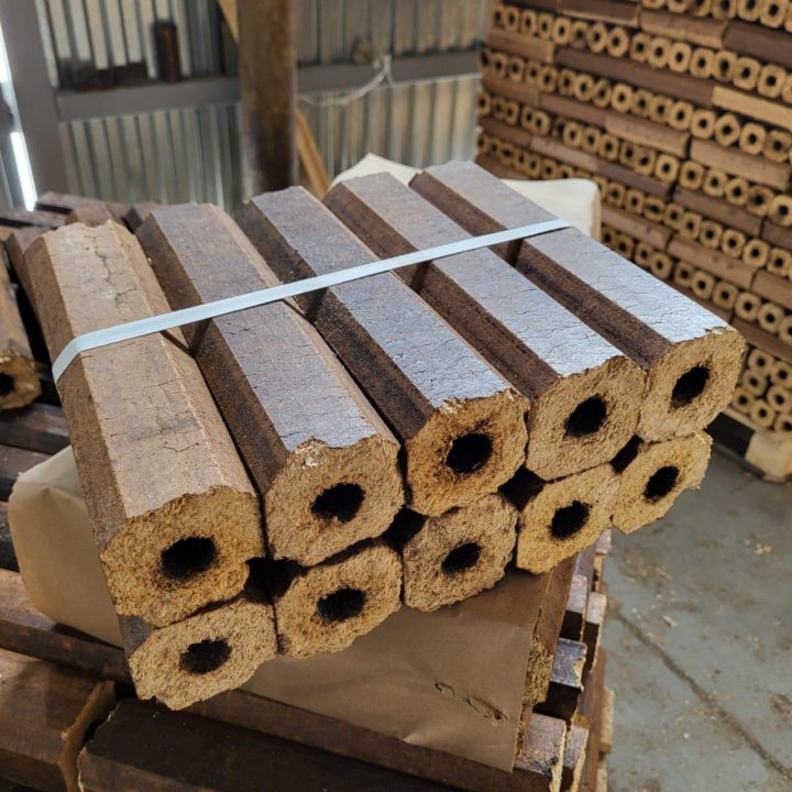 Топливные брикеты Pini Kay. Эко дрова, евро дрова.