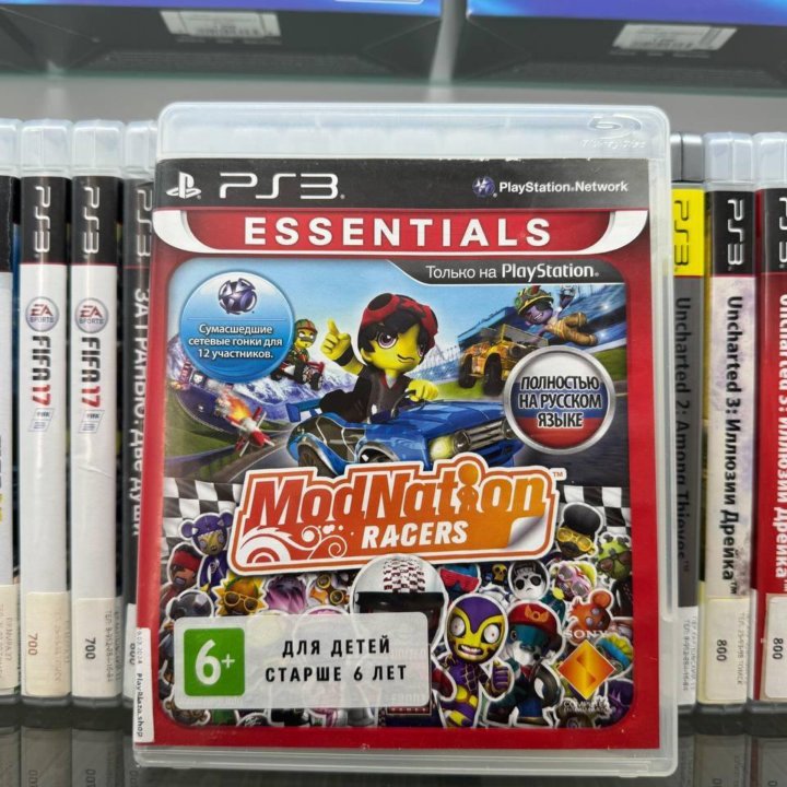 Modnation Racers (PS3, БУ, Уцен)