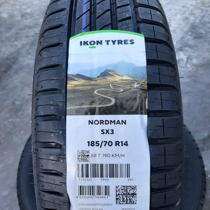 185/70 R14 88T Ikon Tyres Nordman SX3