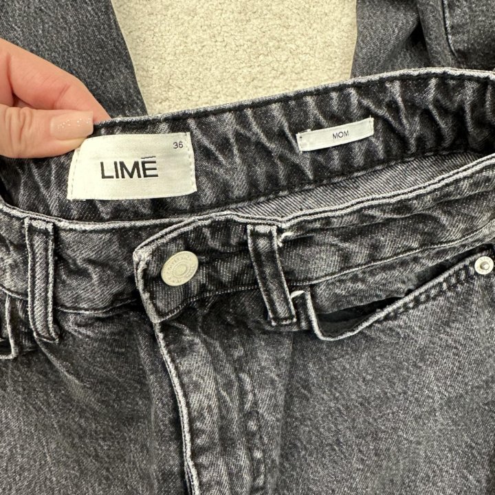 Джинсы Lime mom, eu 36