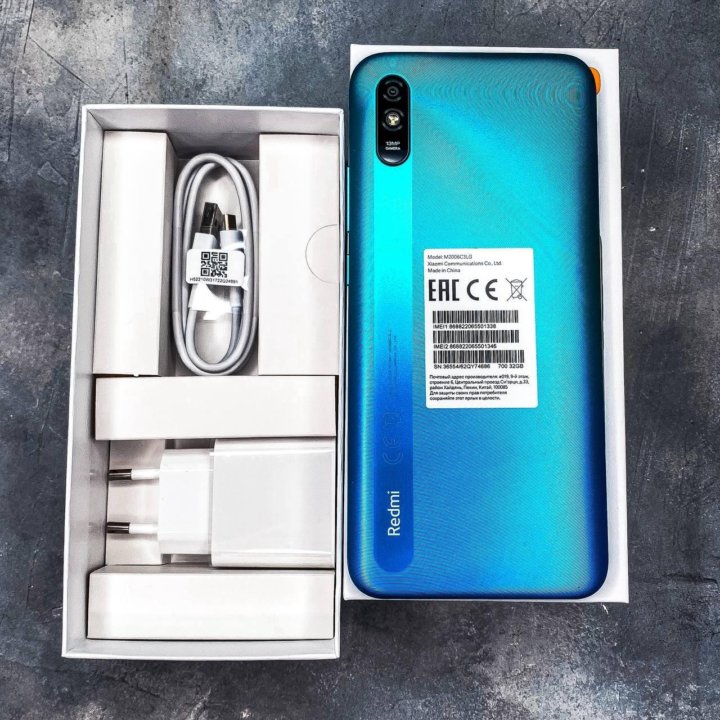 Xiaomi Redmi 9A 2ГБ+32ГБ Aurora Green! РСТ