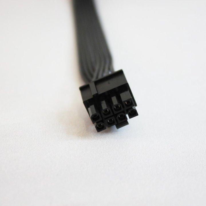 Переходник 2xMolex - 6+2 pin (black)