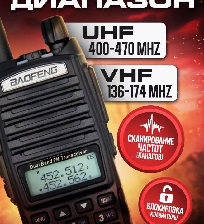 Рация Baofeng UV-82