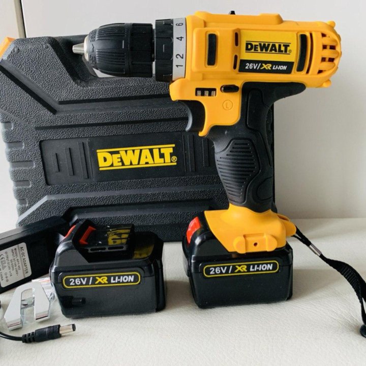 Шуруповерт 26 вольт DeWALT