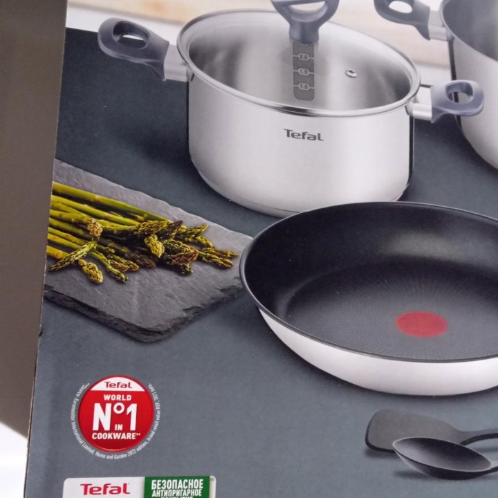 Набор посуды Tefal Daily Cook 11 предметов новый