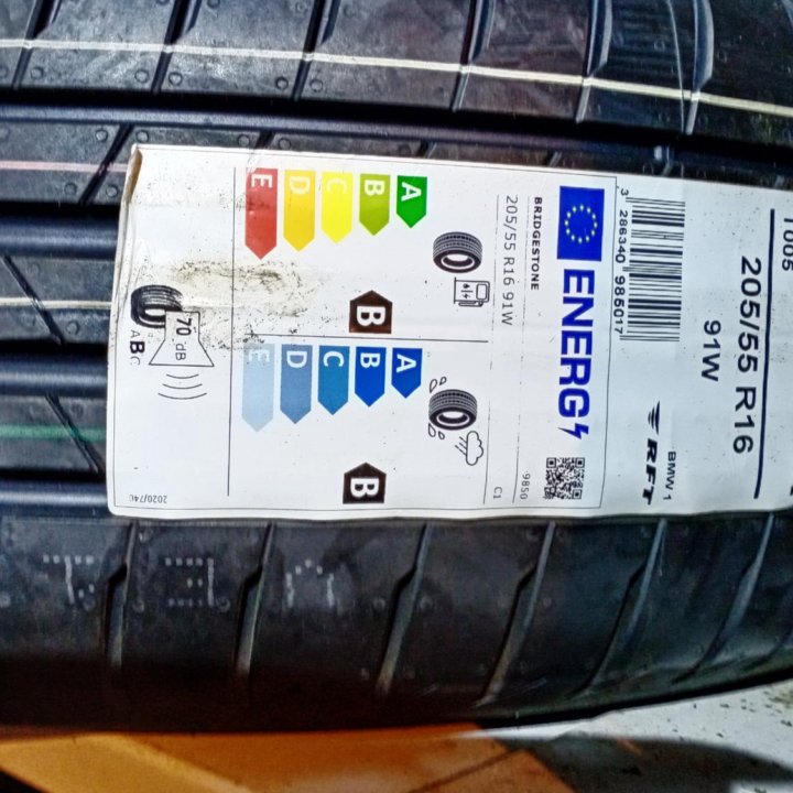 Bridgestone 205/55 R16 91W T005 Turanza