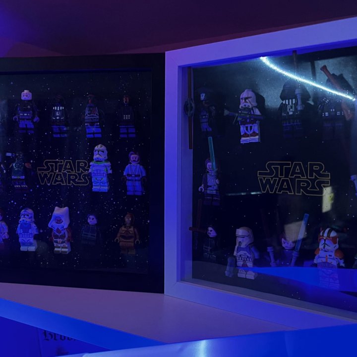 Дисплей/рамка с мини фигурками Lego Star Wars