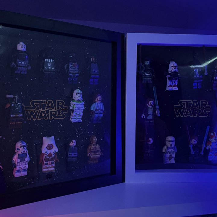 Дисплей/рамка с мини фигурками Lego Star Wars