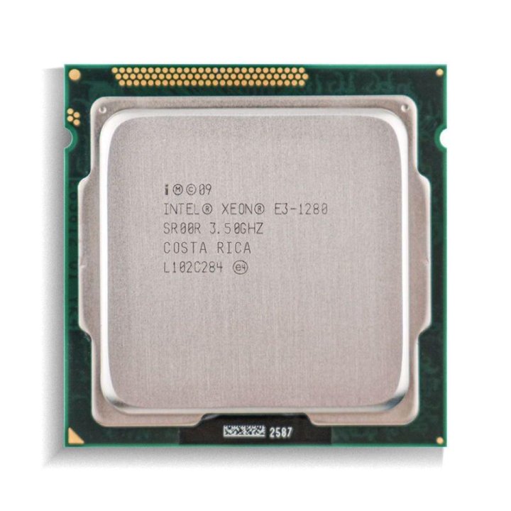 Xeon E3 1280, 8 x 3.9GHZ, аналог i7 2700k, 1155