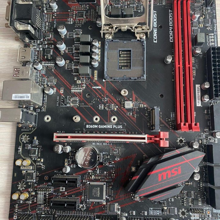 Материнская плата MSI B360M GAMING PLUS