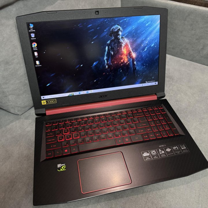 Продам ноутбук Acer Nitro 5 i5 8300H/8/1050