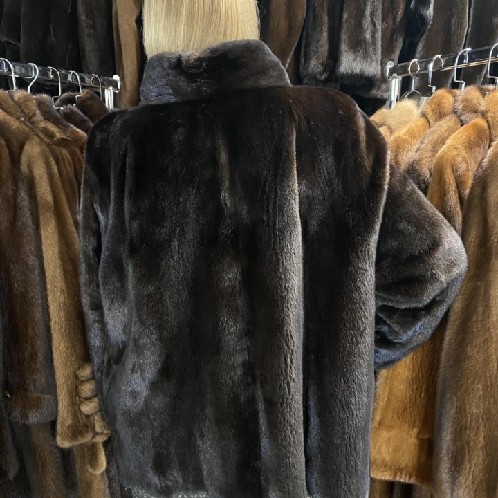 PT. Quality Furs. Black Nafa. Премиум норка 62-64 р.