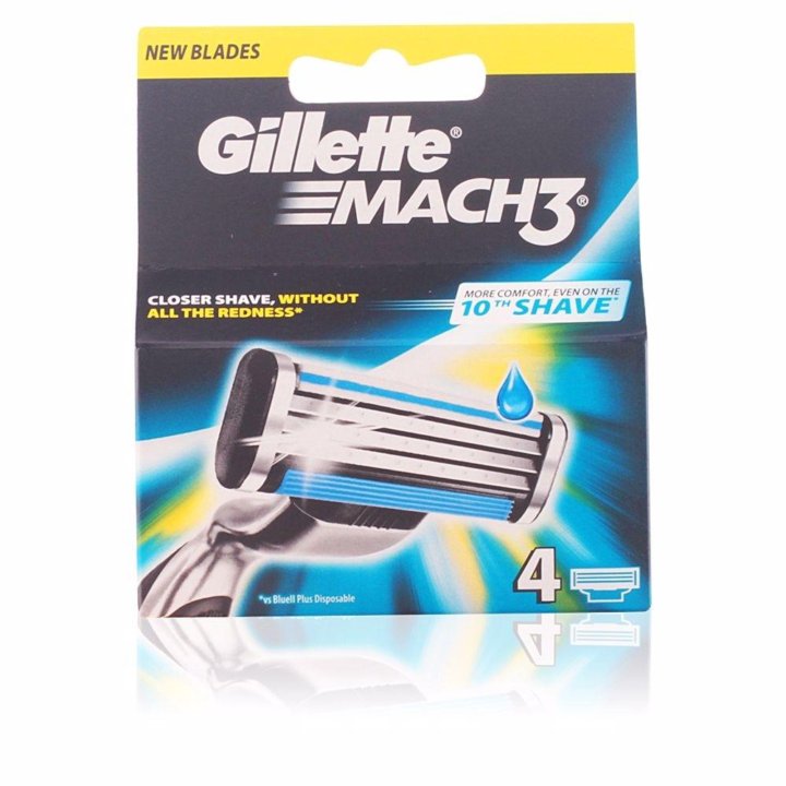 Сменные кассеты gillette mach3