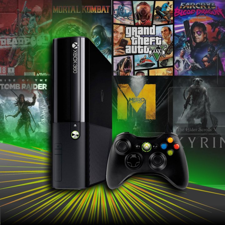 Xbox 360 250 ГБ + 100 Игр, Гарантия