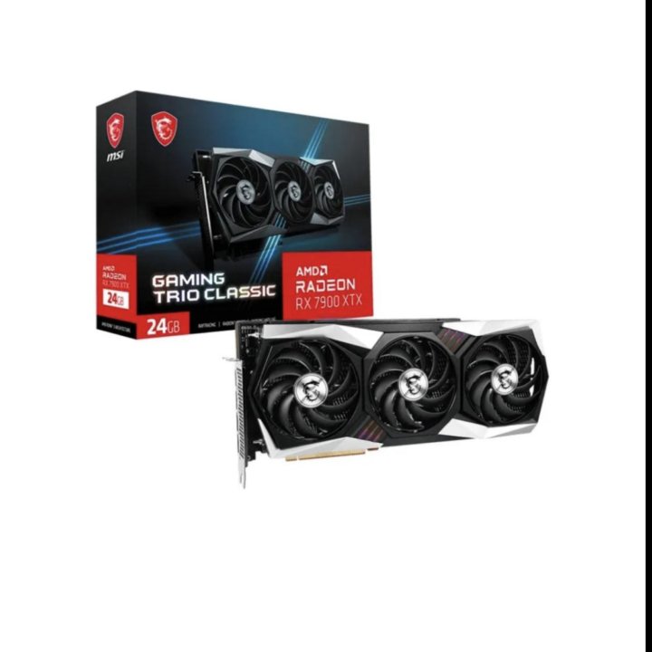 MSI Видеокарта Radeon RX 7900 XTX GAMING TRIO CLAS