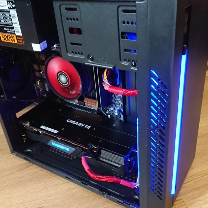 Игровой ПК Ryzen 5 2600/RX 5600 XT/16 gb ddr4 3200