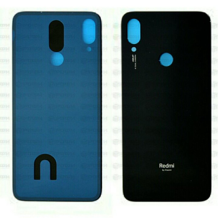 Задняя крышка Xiaomi Redmi Note 7/7 pro черная