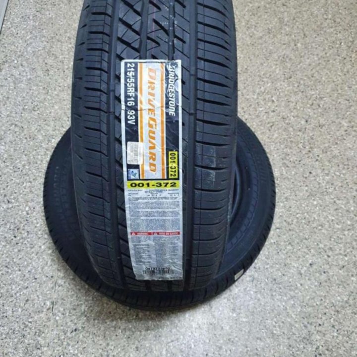 Bridgestone DriveGuard 215/55 R16 93V