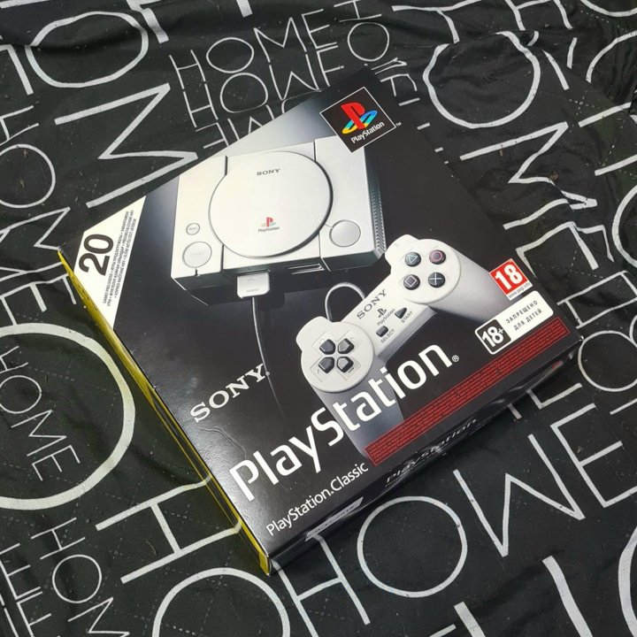 Sony PS Classic + 20 игр на приставке