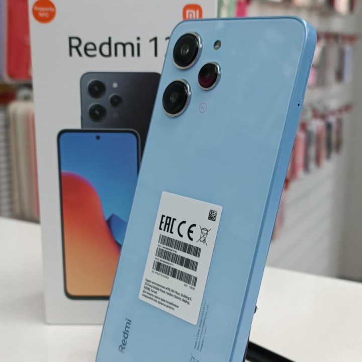 Смартфон Xiaomi Redmi 12 4/128Gb Sky Blue