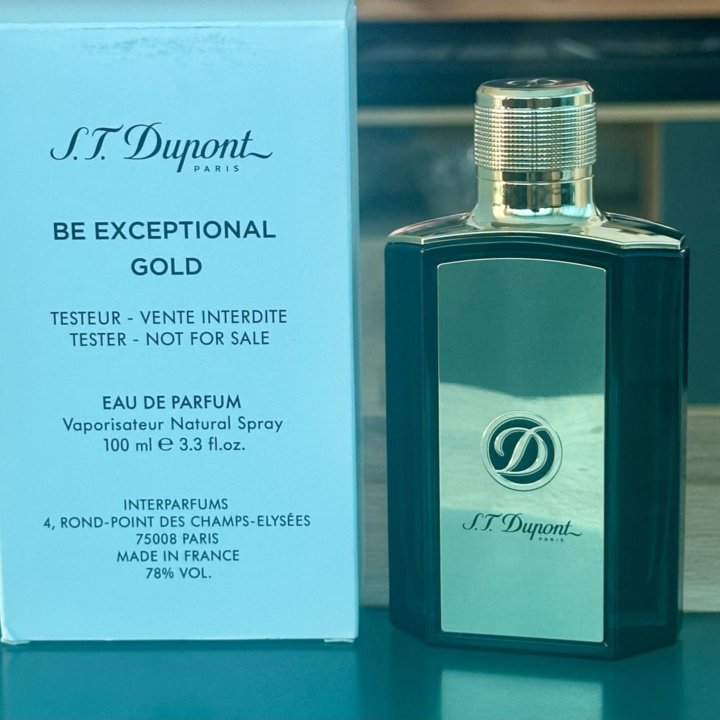 Мужские духи Be Exceptional Gold S. T. Dupont