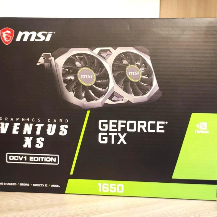 MSI GeForce GTX 1650 D6 4GB VENTUS XS