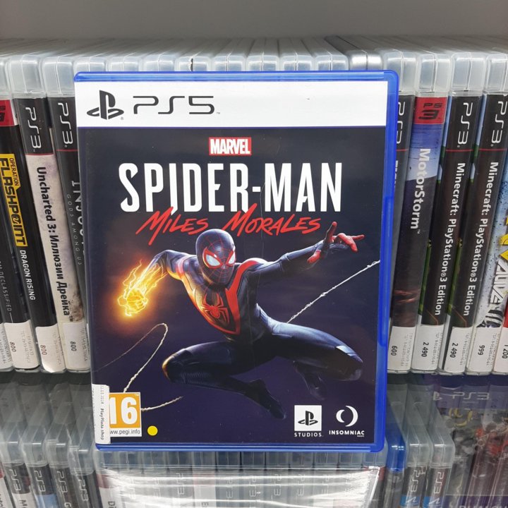 Spider-man Miles Morales (ps5, б/у)