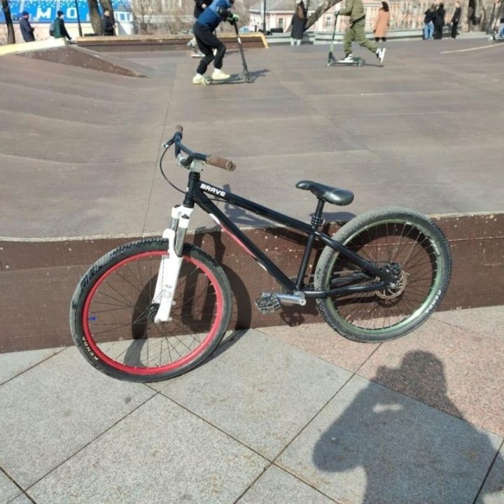 Мтб стрит дерт 26 mtb street dirt ghost велосипед