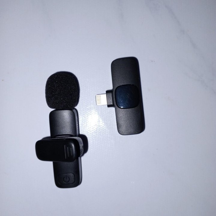 Петличный микрофон на айфон