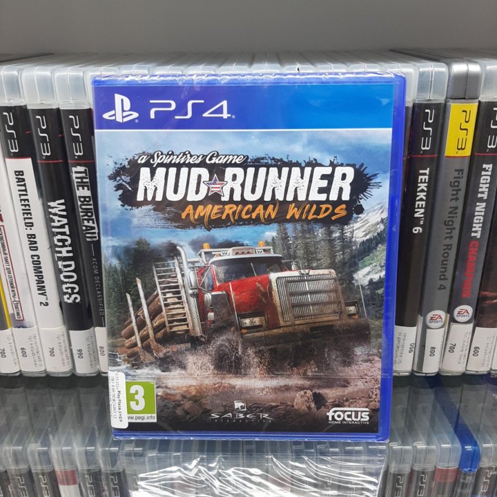 Mud Ranner America Wilds (ps4,новый)