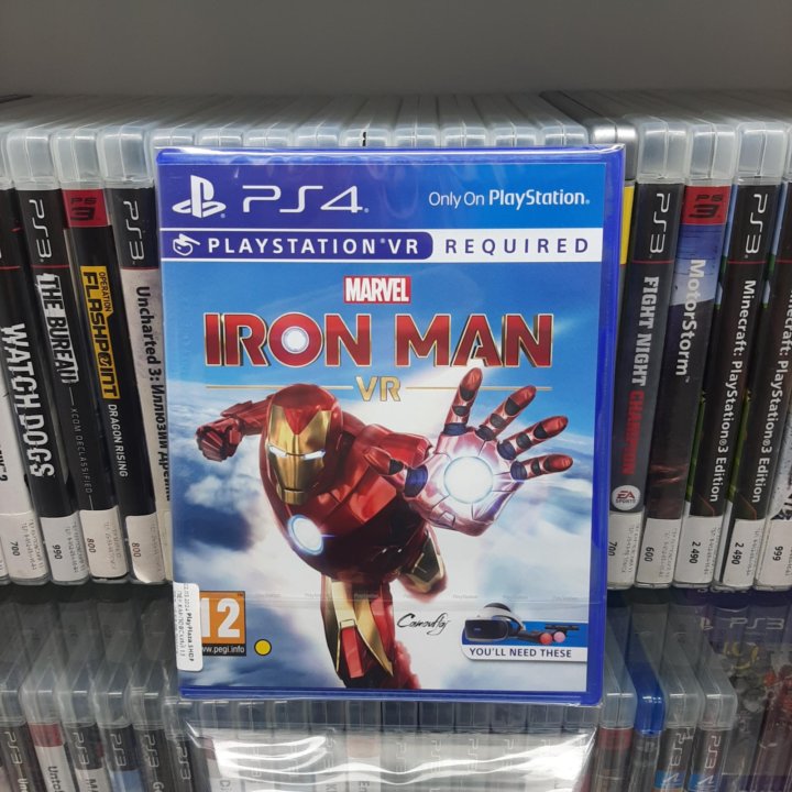 Iron man Vr (ps4, новый)