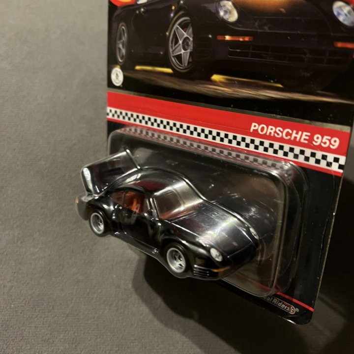 Hot Wheels Porsche 959 Black 1986 RLC Exclusive