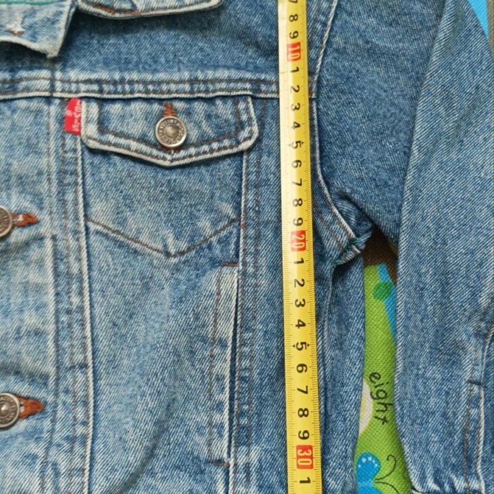 Джинсовая детская куртка 110 Levis