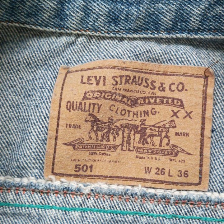 Джинсовая детская куртка 110 Levis