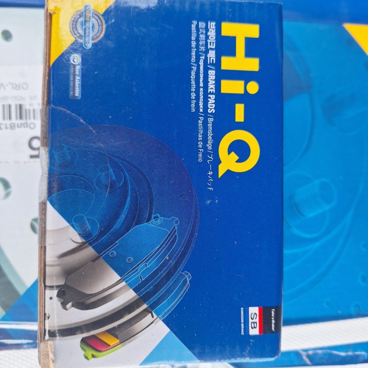 HI-Q Тормозные диски и колодки на шевроле круз