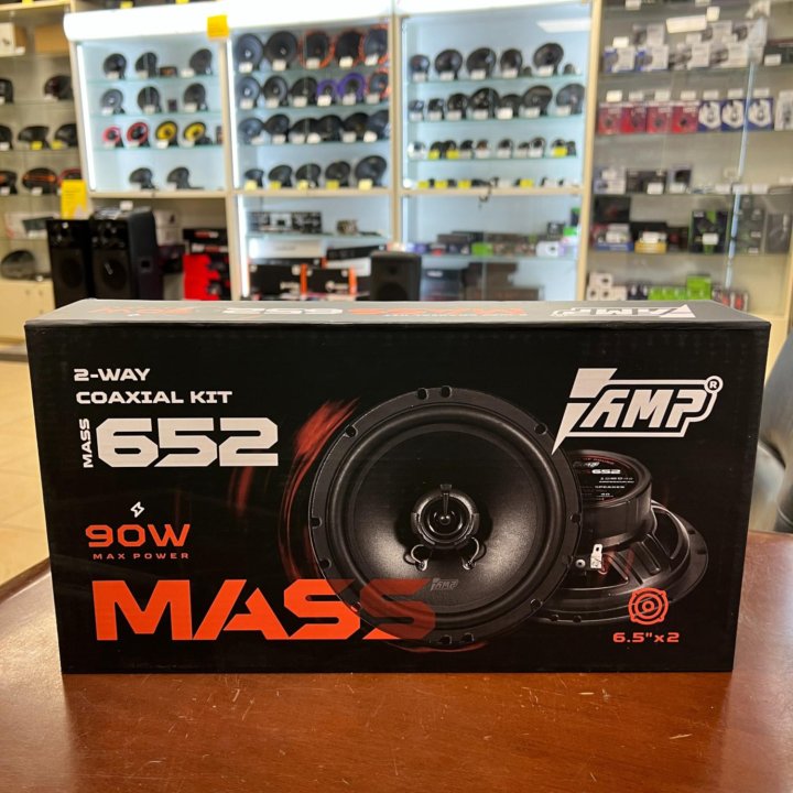 Динамики колонки Amp Mass 652 (16,5 см) коаксиальн